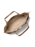 Michael Kors Charlotte Large Leather Top-Zip Tote Bag - 35T0GCFT3B