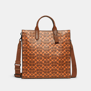 Coach CA184 Orange Bag