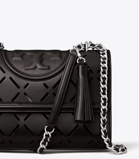 Tory burch 2025 fleming silver