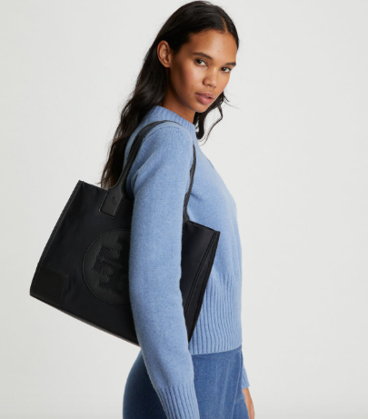 Tory burch ella tote black hotsell