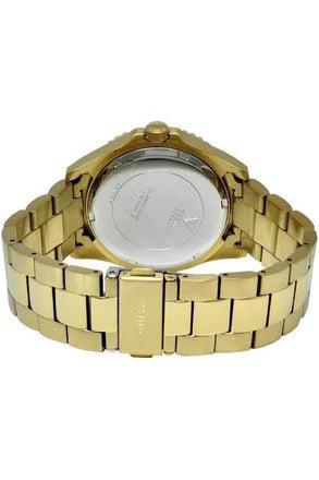 Gold diamond guess sales watch