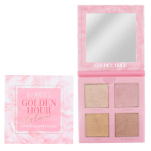 Sunkissed Golden Hour Glow Baked Highlighter Palette|Cheeks Pakistan