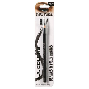L.A. Colours Brow Pencil - Black 349| Cheeks Pakistan