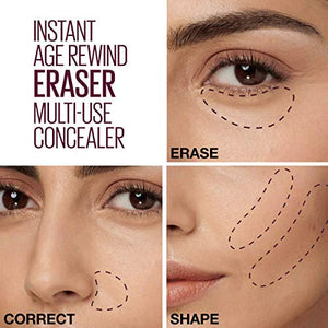 Maybelline Instant Age Eraser Multi Use Concealer - 01 Light|Cheeks Pakistan