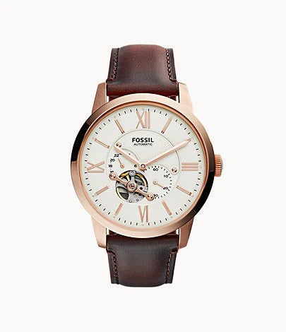 Fossil watch leather band online