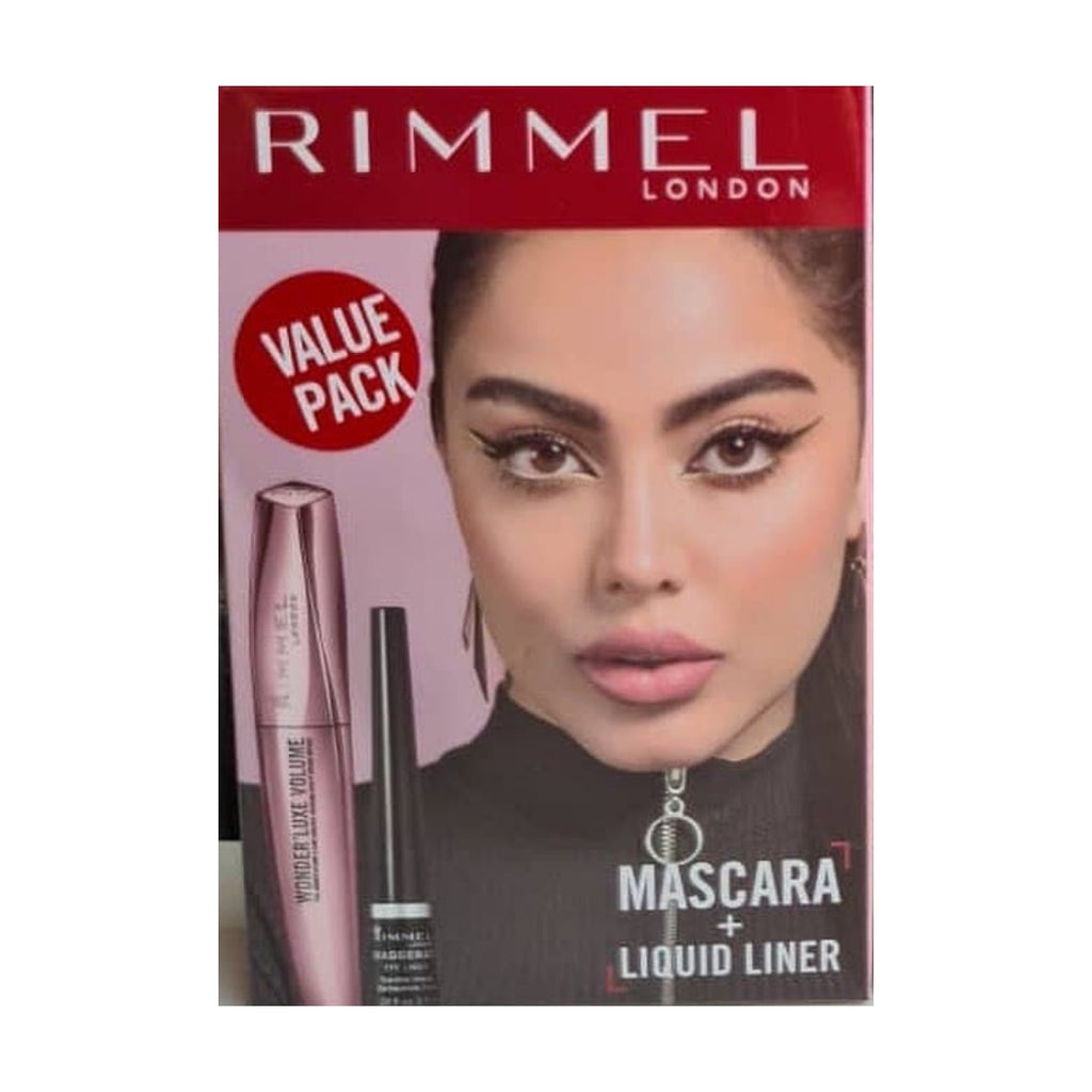 Rimmel #LiveTheLondonLook Mascara + Liquid Liner Kit | Cheeks Pakistan