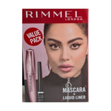 Rimmel #LiveTheLondonLook Mascara + Liquid Liner Kit | Cheeks Pakistan