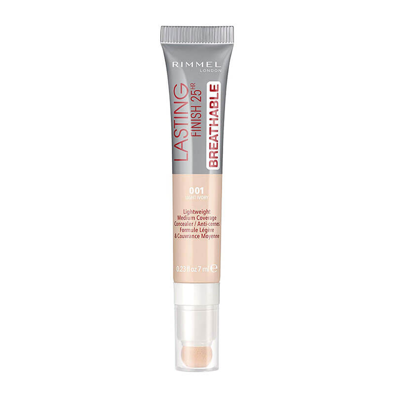 Rimmel Lasting Finish 25Hr Breathable Concealer - 001 Light Ivory| Cheeks Pakistan