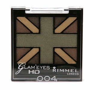 Rimmel Glam Eyes Quad Shadow-04 Green Park| Cheeks Pakistan