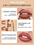 SHEGLAM Lipstick & Liner Duo-Macaron