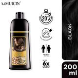 Muicin Professional 5 In 1 Hair Color Shampoo - Black