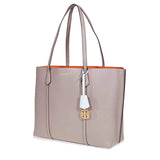 Tory Burch Triple Compartment Tote Grey Bag -81932
