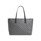 Tory Burch Large T-Monogram Coated Canvas Black Bag-TB81964