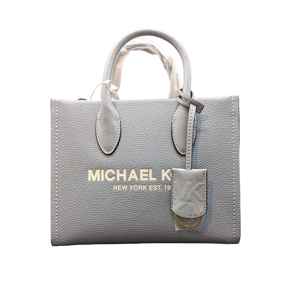 Michael Kors Mirella Shopper Crossbody Leather Bag In Chambray – 35S2G7ZC5L