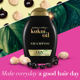 Ogx Hydrate & Defrizz + Kukui Oil Shampoo 385 ML