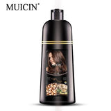 Muicin Professional 5 In 1 Hair Color Shampoo - Brown