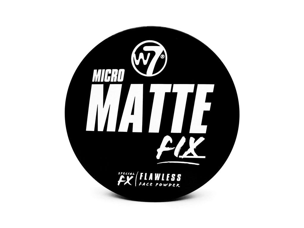 W7 Micro Matte Fix Flawless Face Powder Shade-Light