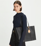 Tory Burch PERRY TRIPLE-COMPARTMENT TOTE BAG- 81932