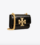 Tory Burch Black Eleanor Embossed Bag – 77044