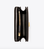 Tory Burch Black Eleanor Embossed Bag – 77044