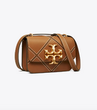 Tory Burch Eleanor Panelled Shoulder Classic Cuoio Bag - 87234