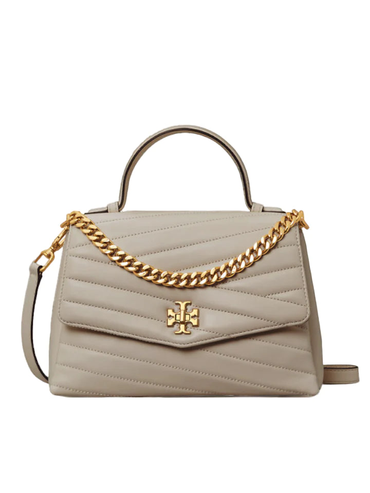 Tory Burch Kira Chevron Grey Heron Bag - 61674