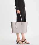 Tory Burch Triple Compartment Tote Grey Bag -81932