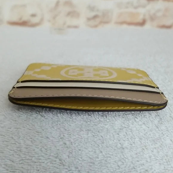 Tory Burch T Monogram Contrast Embossed Card Case Bag – 87184