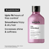 Loreal Liss Unlimited Shampoo - 300ml