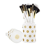 BH Cosmetics Dot Collection 11 Piece Brush Set - White