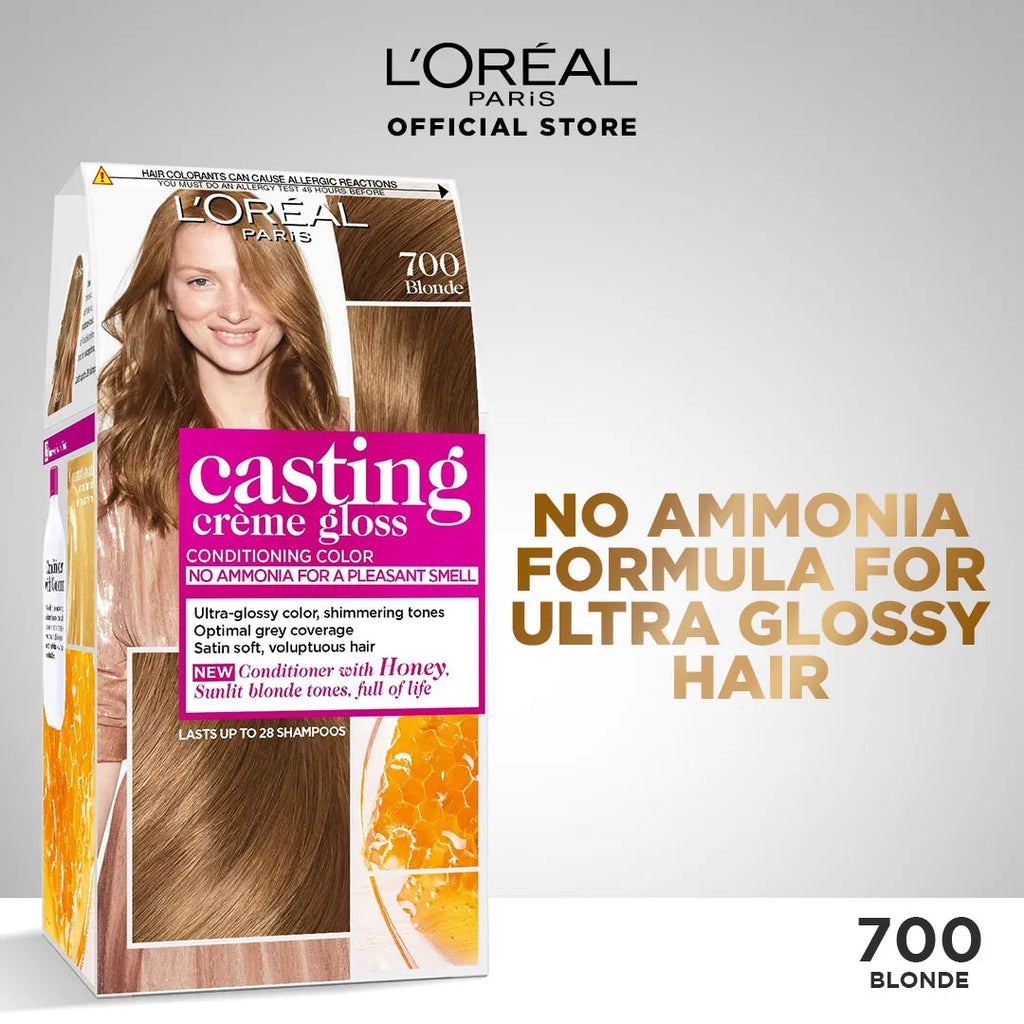 L'Oreal Casting Creme Gloss Hair Dye - 700 Blonde| Cheeks Pakistan