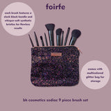 BH Cosmetics Zodiac Brush Kit - 9 Pieces