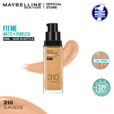 Maybelline Fit ME Matte + Poreless Foundation 16H SPF22 -310
