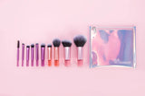 Real Techniques Travel Fantasy Mini Brush Kit 10 in 1 + Bag