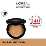 L'Oreal Infaillible Oil Killer High Coverage Powder SPF32 - 250 Radiant Sand
