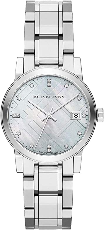 BURBERRY BU 9125 Ladies Swiss Diamond Watch