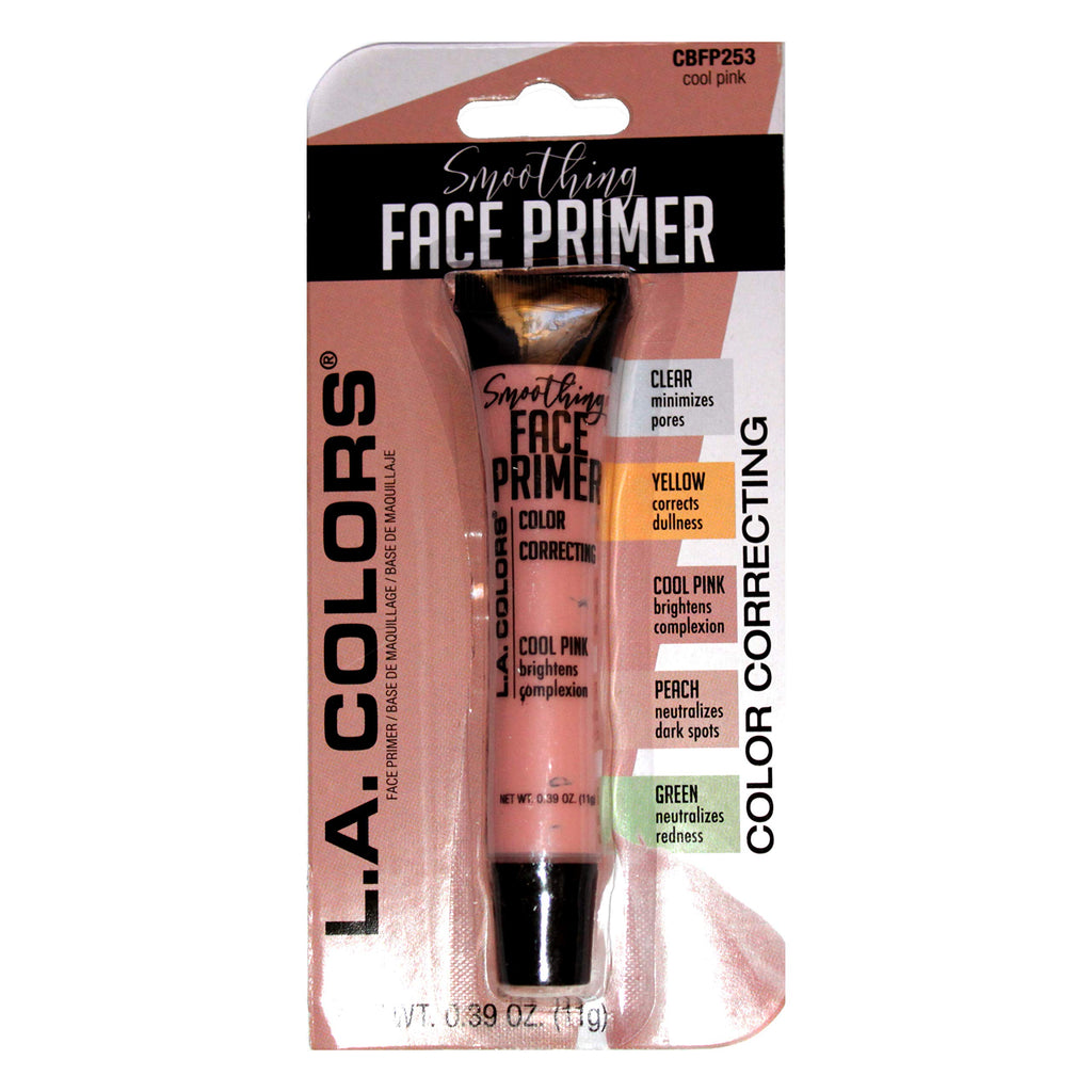 L.A. Colours Smoothing Face Primer Color Correcting - Cool Pink 253| Cheeks Pakistan