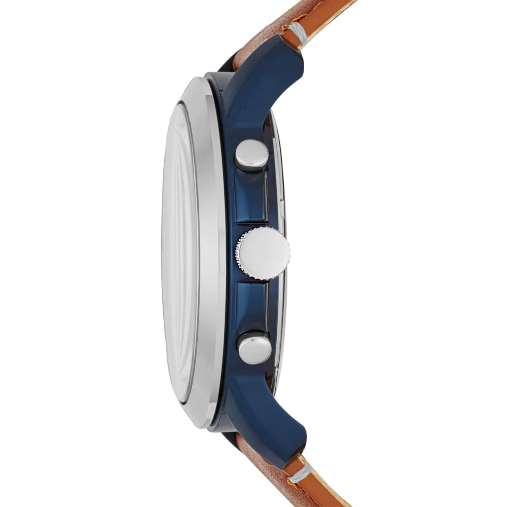 Fossil watch blue face outlet