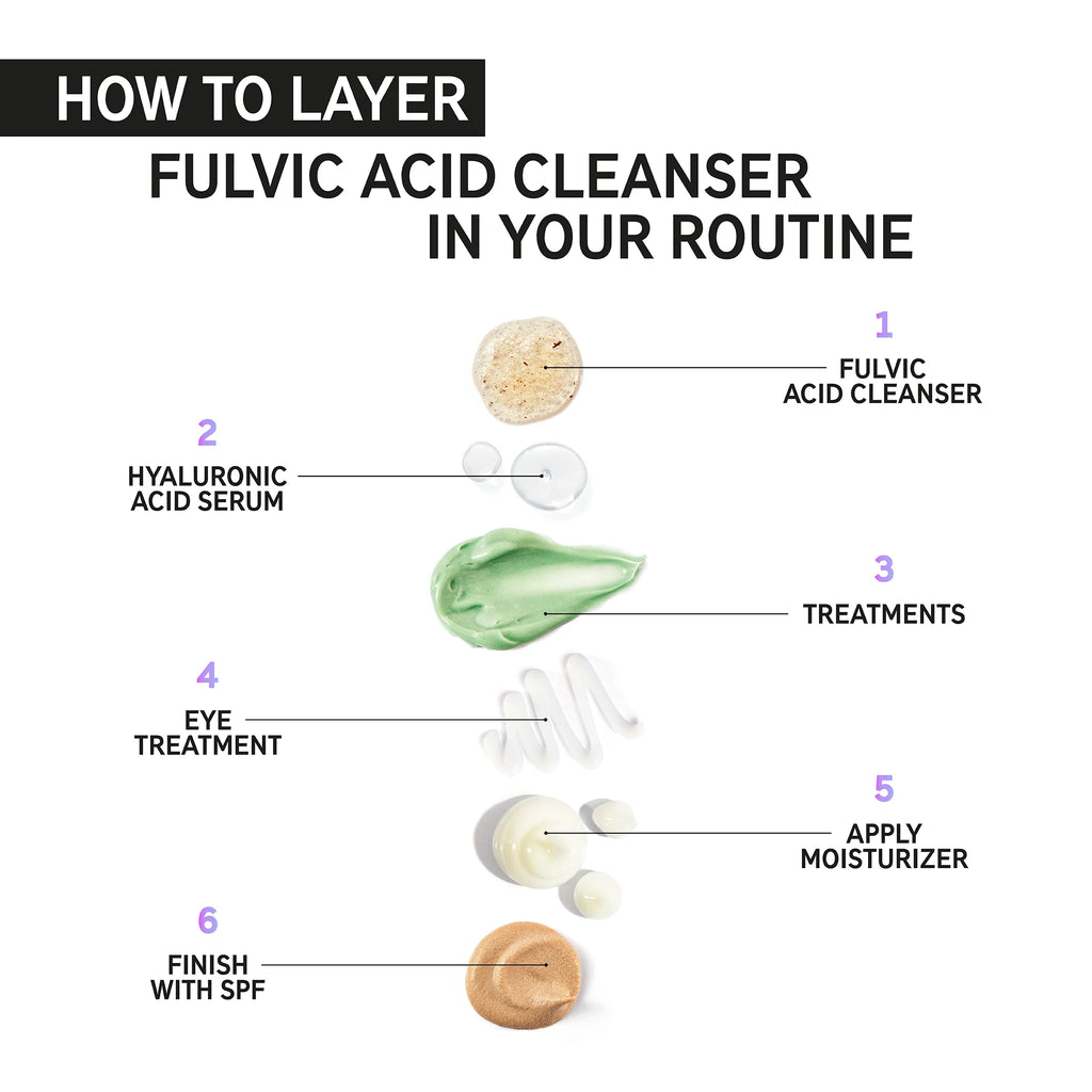The Inkey List Fulvic Acid Brightening Cleanser - 150 ml