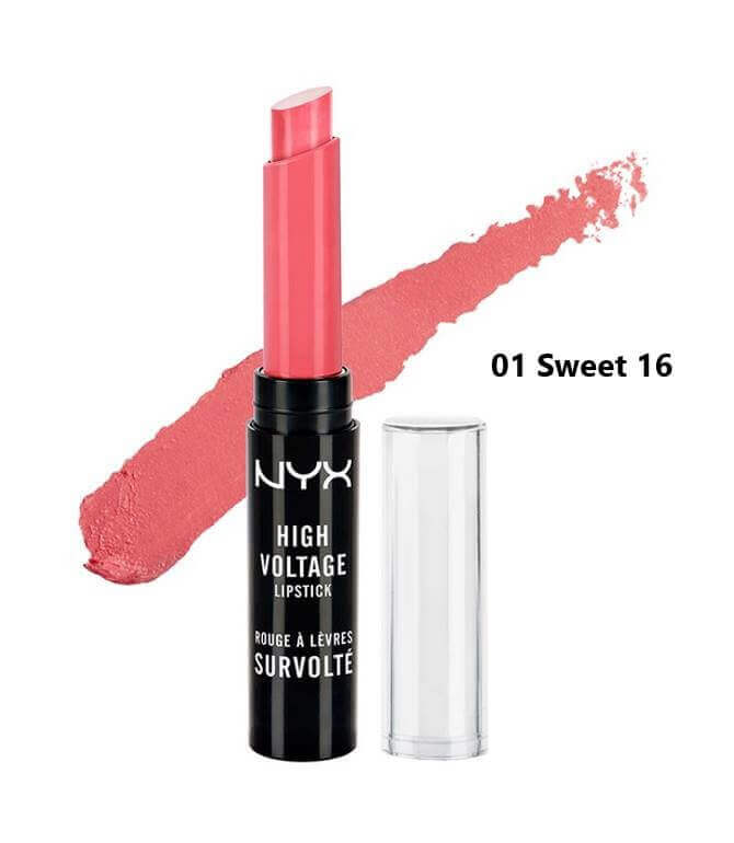 Nyx High Voltage Lipstick - Sweet 16 01