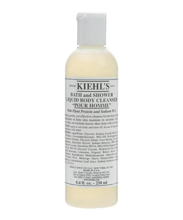 Kiehls Bath and Shower Liquid Body Cleaner Pour Homme| Cheeks Pakistan