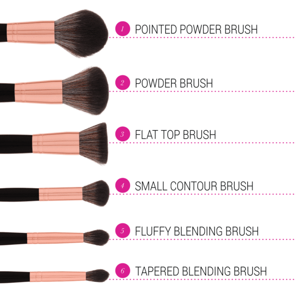 BH Cosmetics Rose Gold 13-Piece Brush Set| Cheeks Pakistan