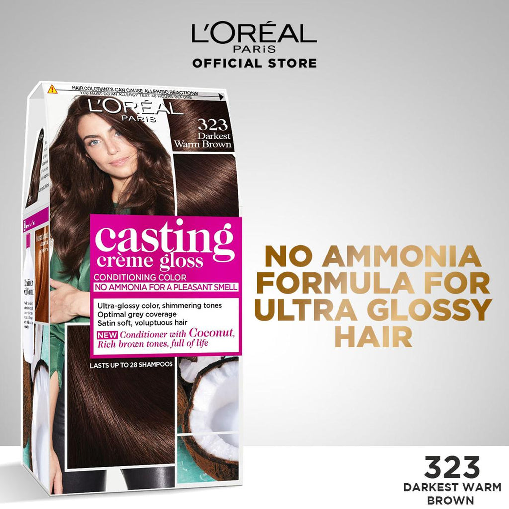 Loreal Excellence Cream DIY| Dark Chocolate Brown Hair Color - YouTube