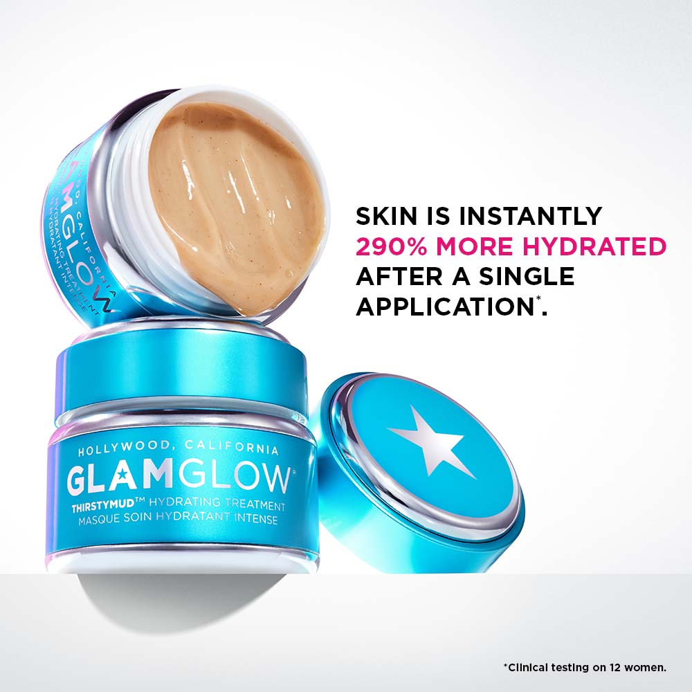 Glam Glow Thirsty Mud Hydrating Treatment | Cheeks Pakistan