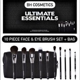 BH Cosmetics Ultimate Essentials - 10 pc Brush Set + Bag |Cheeks Pakistan