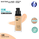 Maybelline Fit ME Matte + Poreless Foundation 16H SPF22 -128|Cheeks Pakistan
