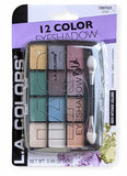 L.A. Colours 12 Color Eyeshadow Bold - Urban