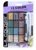 L.A. Colours 12 Color Eyeshadow Bold - Urban| Cheeks Pakistan