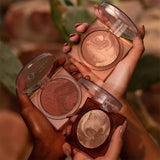Huda Beauty Glowish Soft Radiance Bronzing Powder - 03 Tan Light|Cheeks Pakistan