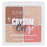 Sunkissed Crystal Craze Bronze & Glow Palette|Cheeks Pakistan